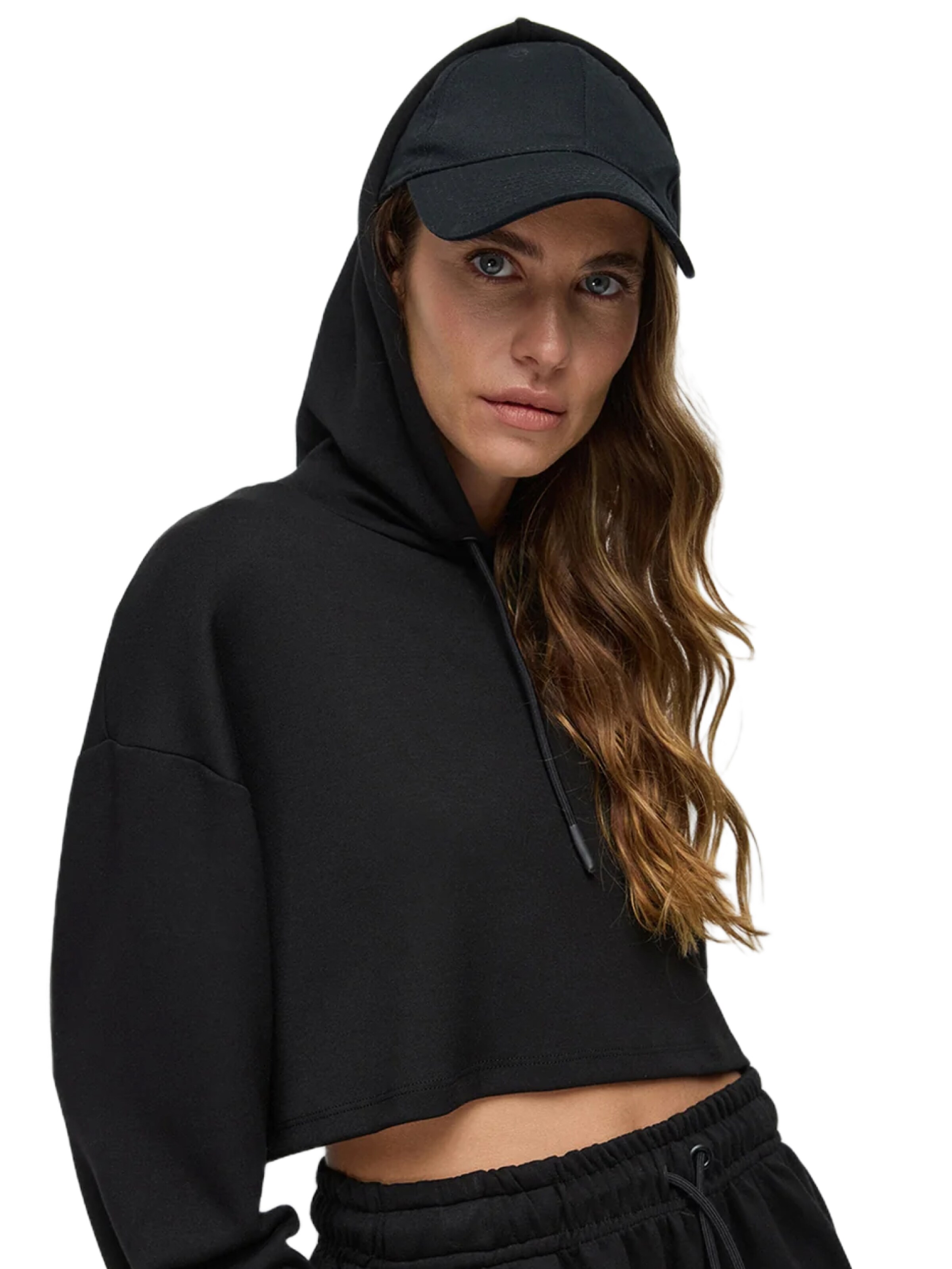 No Matter What Sweatshirt in Schwarz