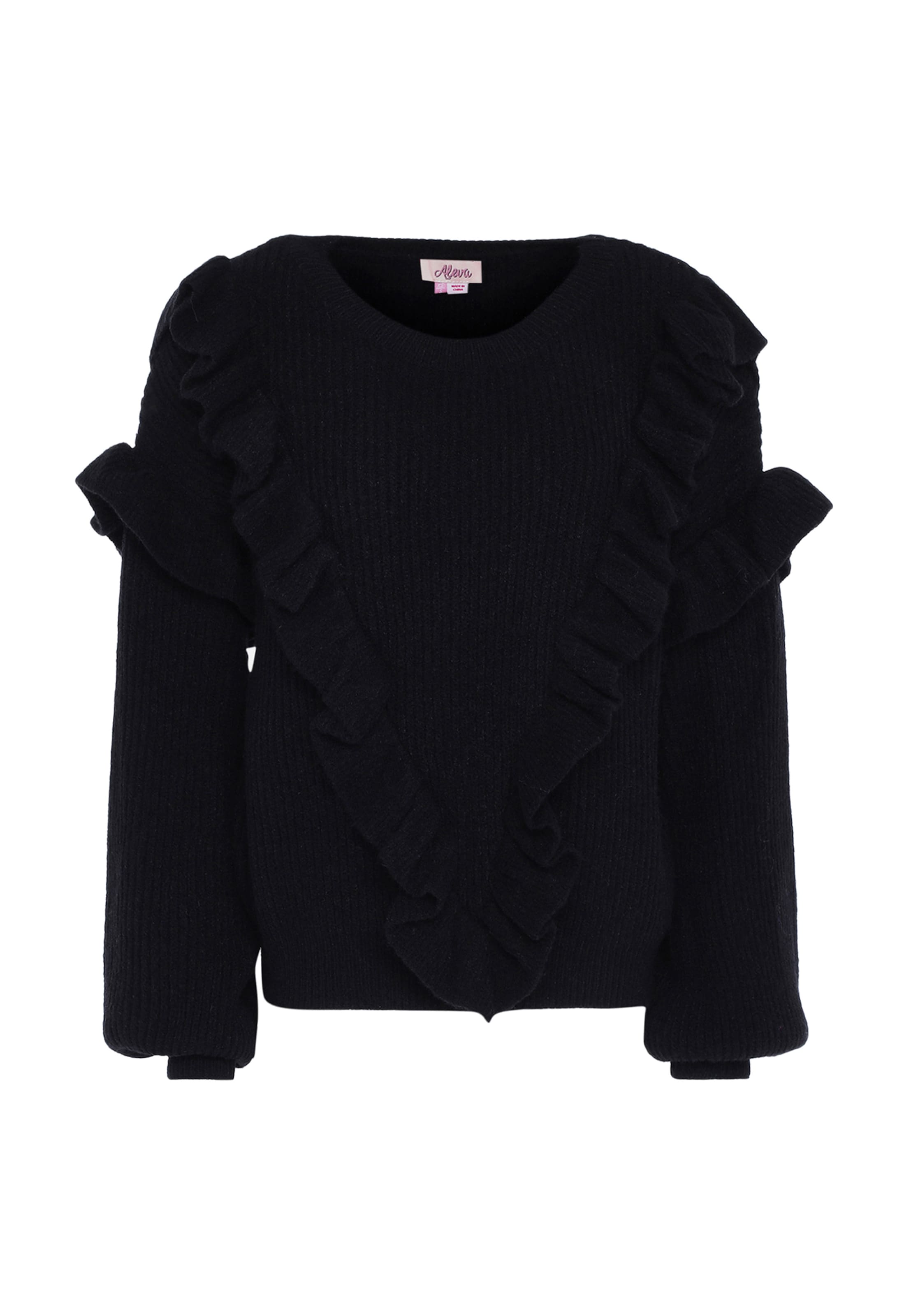 aleva Svetr – černá: přední strana