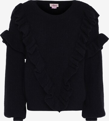 aleva Sweater in Black: front