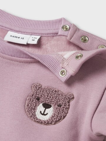 NAME IT Sweatshirt in Lila