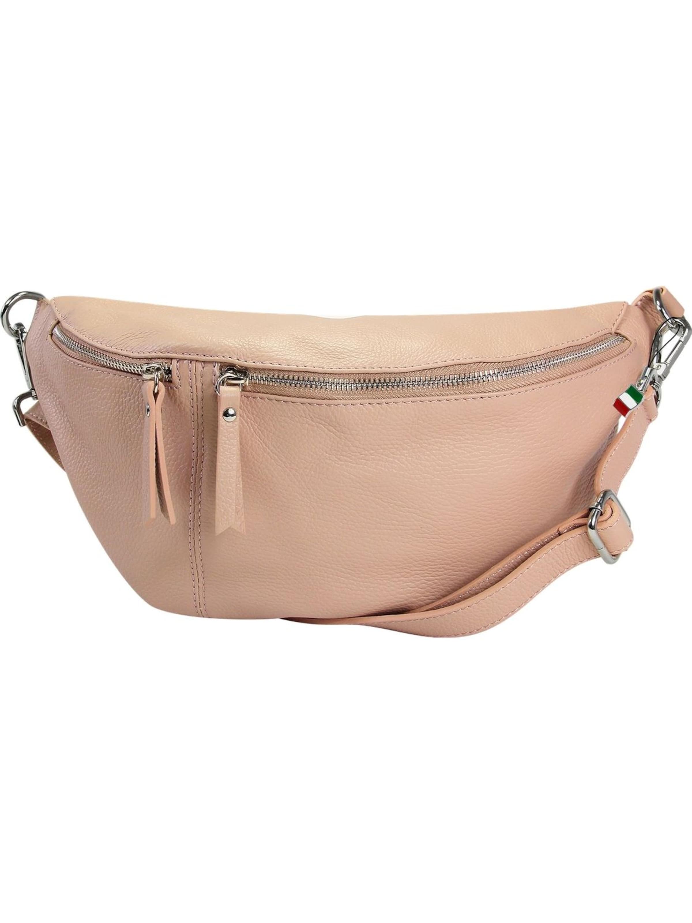 Florence Fanny Pack in Pink: front