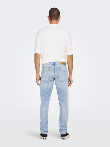 Only & Sons - regular Vaquero 'Weft' en azul