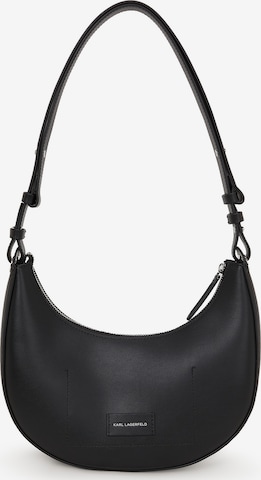 Karl LagerfeldTorba za na rame 'Circle' - crna boja: prednji dio