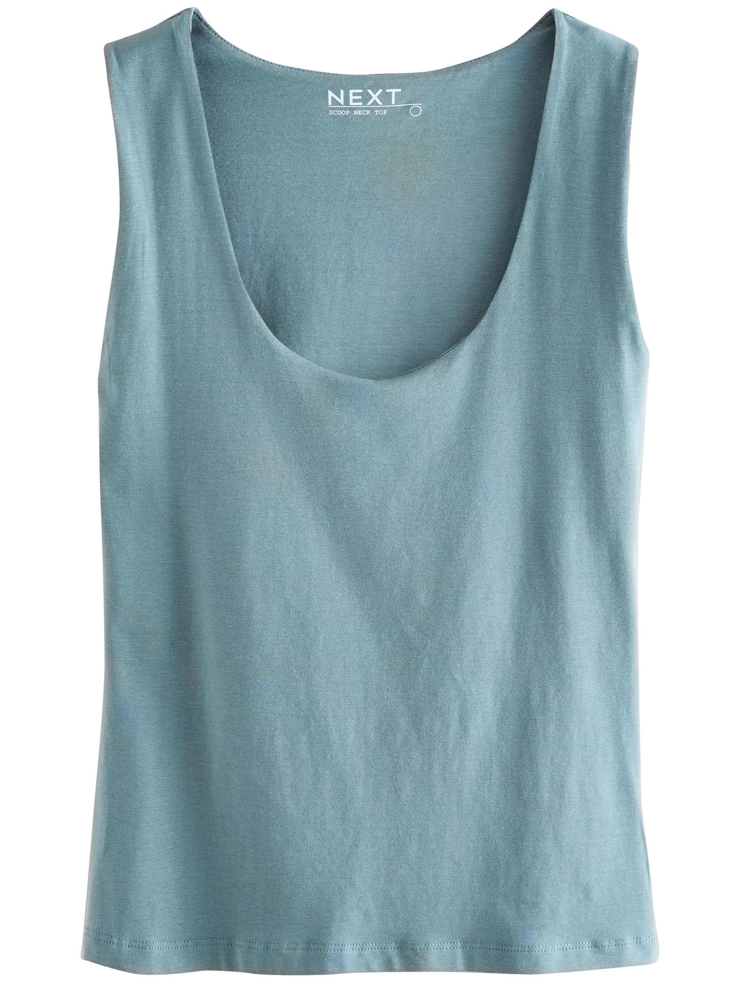 mėlyna Next Palaidinė be rankovių: priekis