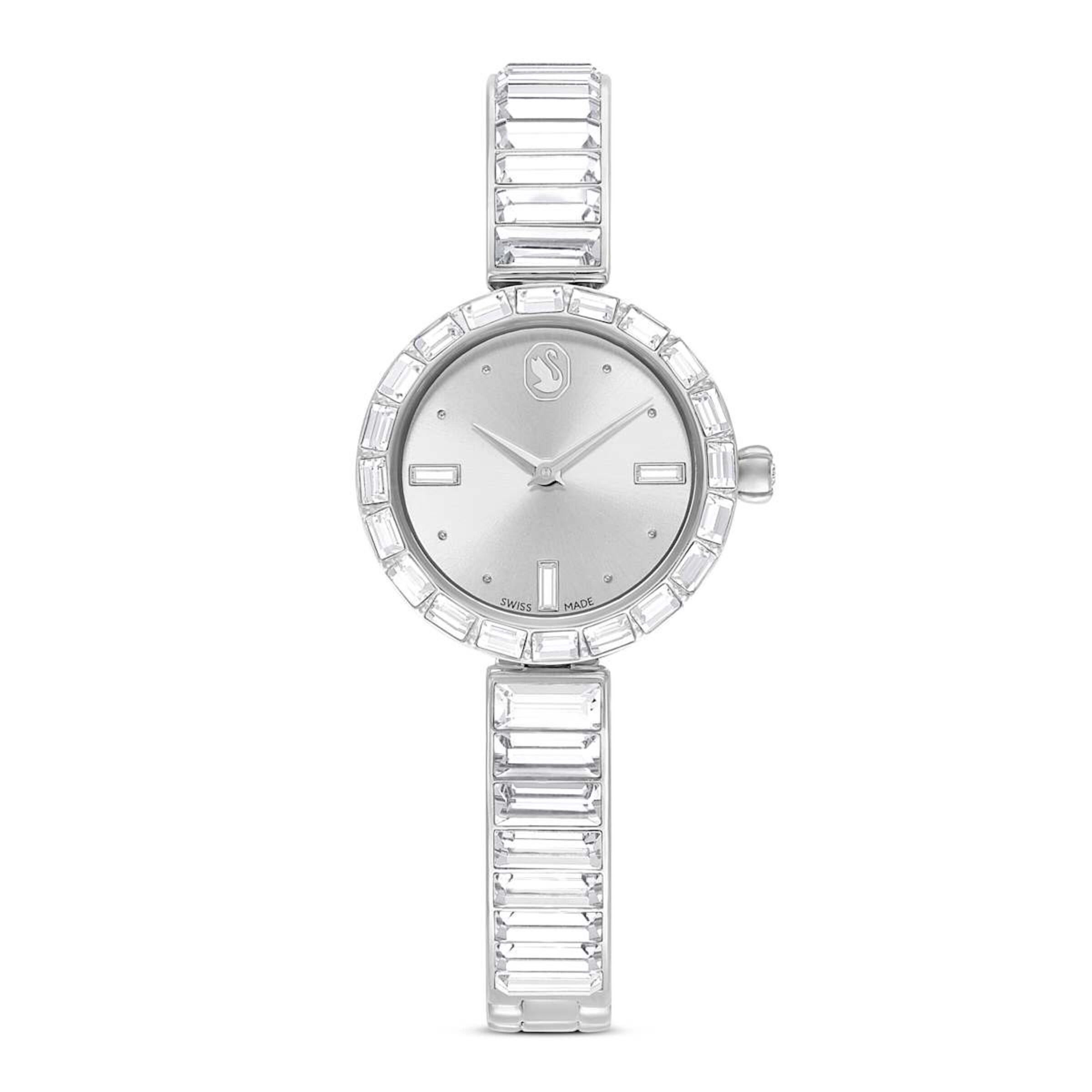 Swarovski Analog Watch in Silver: front