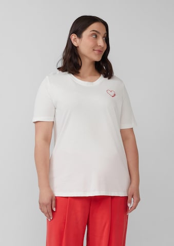 T-shirt s.Oliver en blanc