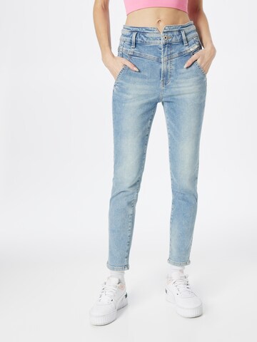 Miss Sixty Skinny Jeans in Blauw: voorkant