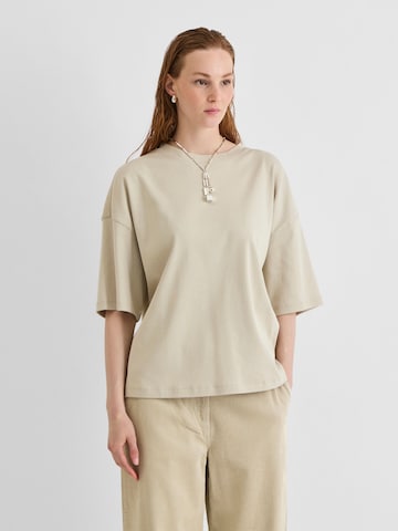 ROUGE EDIT - Camiseta en beige: frente
