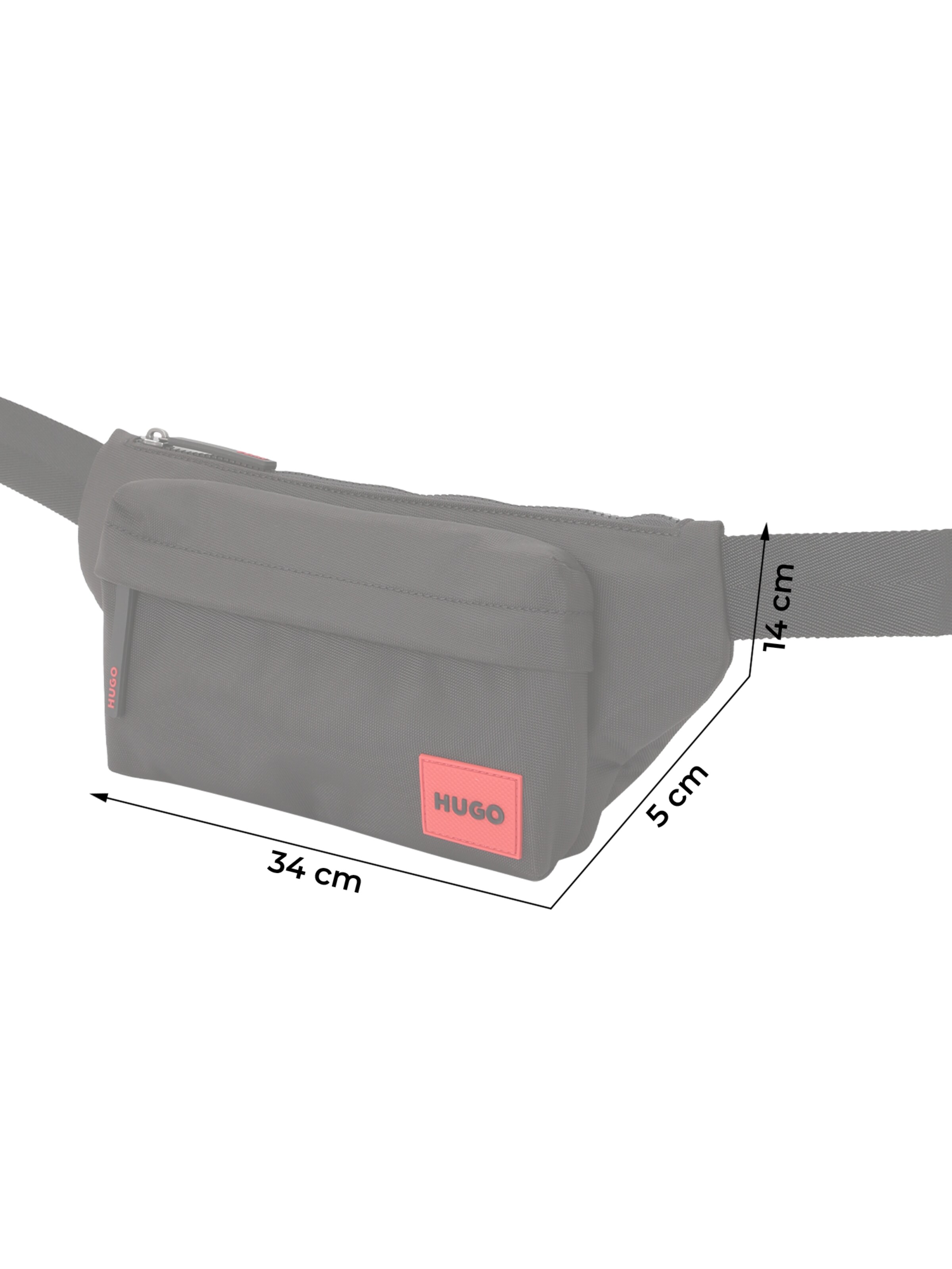 Sacs banane 'Ethon 3.0' HUGO en noir