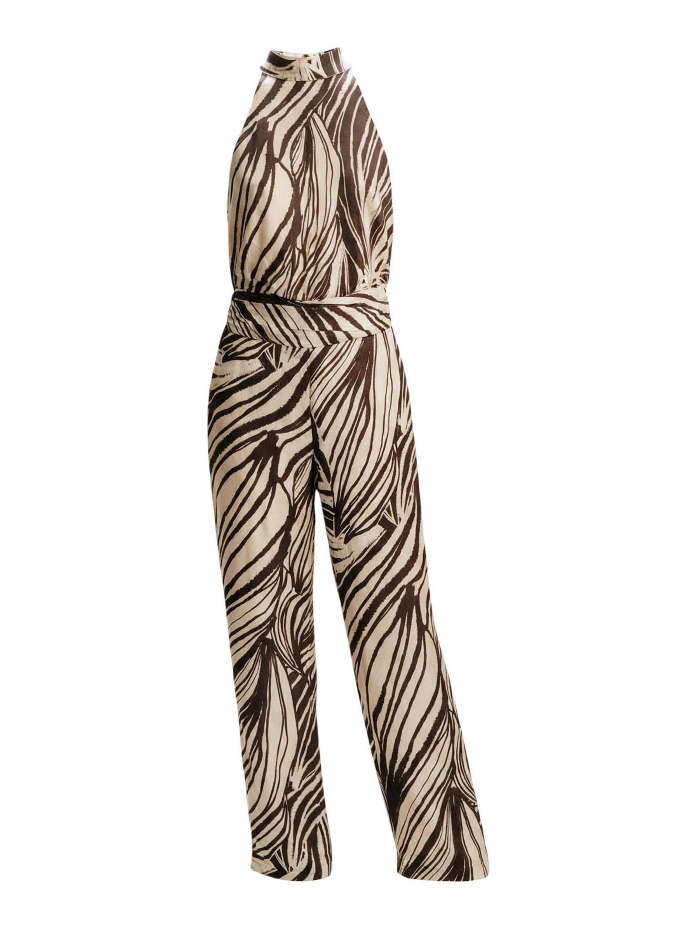 GUESS Jumpsuit 'SL CHARLINE OVERALL W6GK12 K2937' in Bruin: voorkant