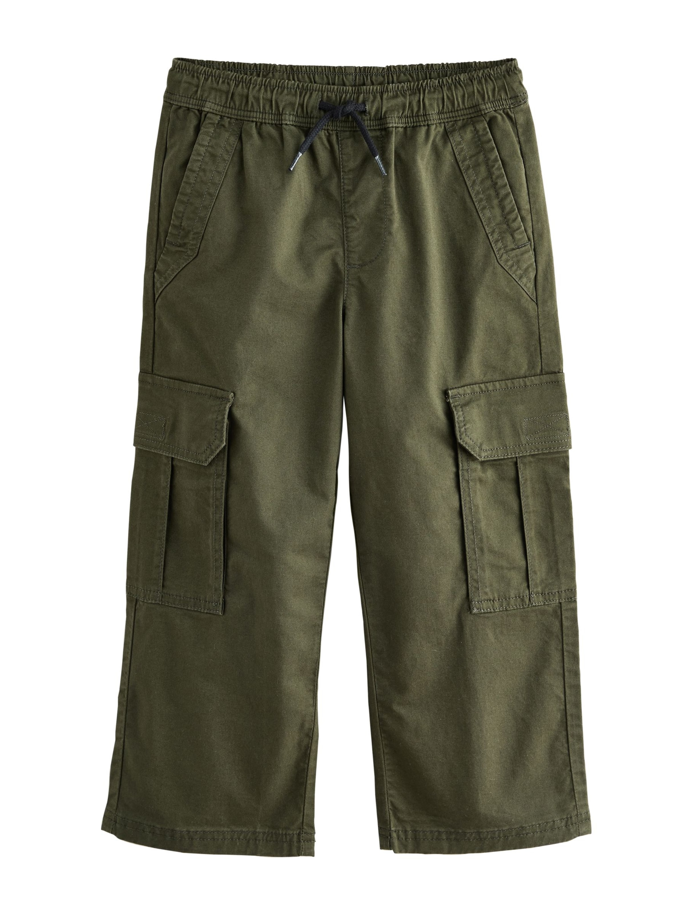 Wide leg Pantaloni de la Next pe verde: față