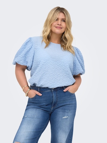 Chemisier 'CAREleni' ONLY Carmakoma en bleu : devant