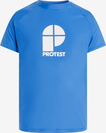 PROTEST Functioneel shirt 'PRTCATERS' in Blauw: voorkant