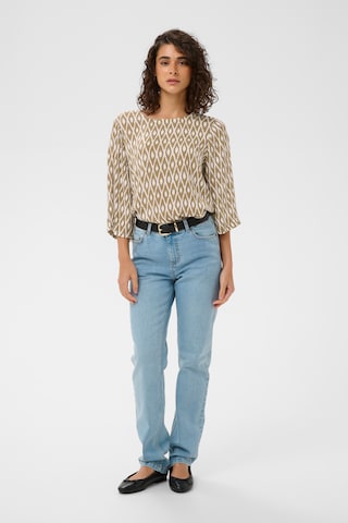 Kaffe - Blusa 'Ebellen Amber' em bege