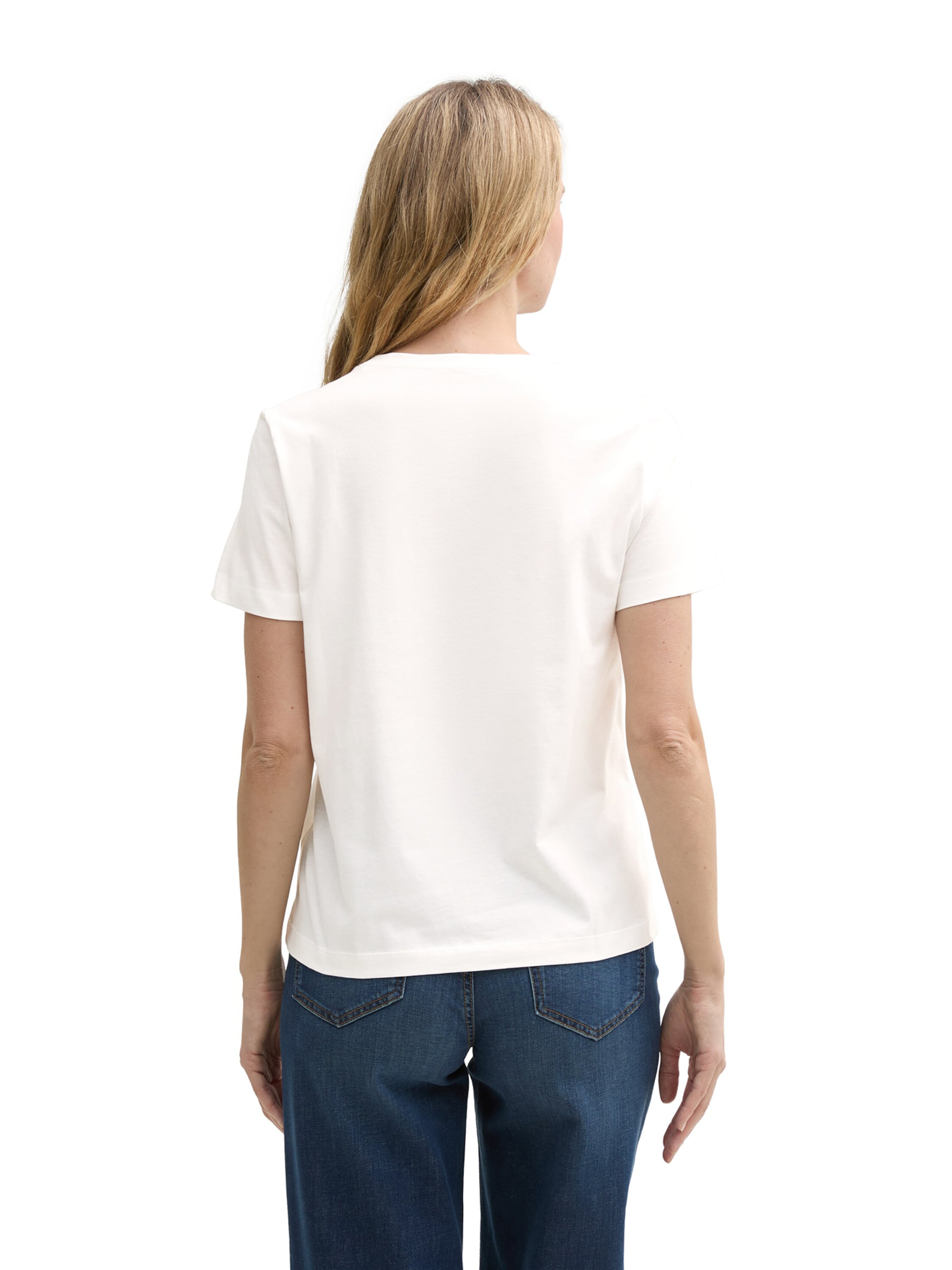 TOM TAILOR Paita värissä valkoinen