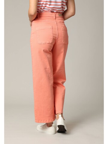 Wide Leg Jean 'Liloo' Deeluxe en rose