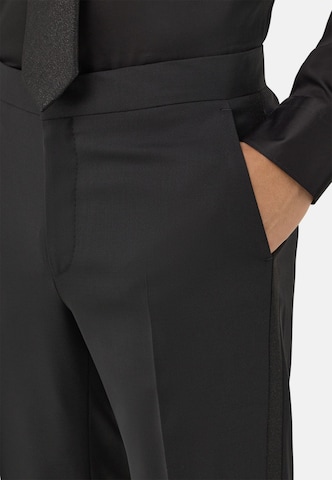 Boggi Milano Slim Fit Business-Sakko in Schwarz