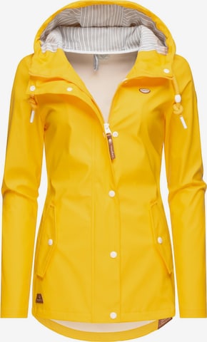 Veste fonctionnelle 'Marge' Ragwear en jaune : devant