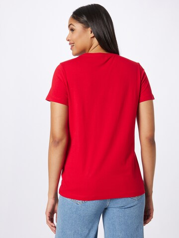 Lauren Ralph Lauren T-Shirt 'KATLIN' in Rot
