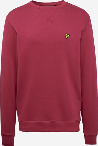 Lyle & Scott Sweatshirt in Red: front