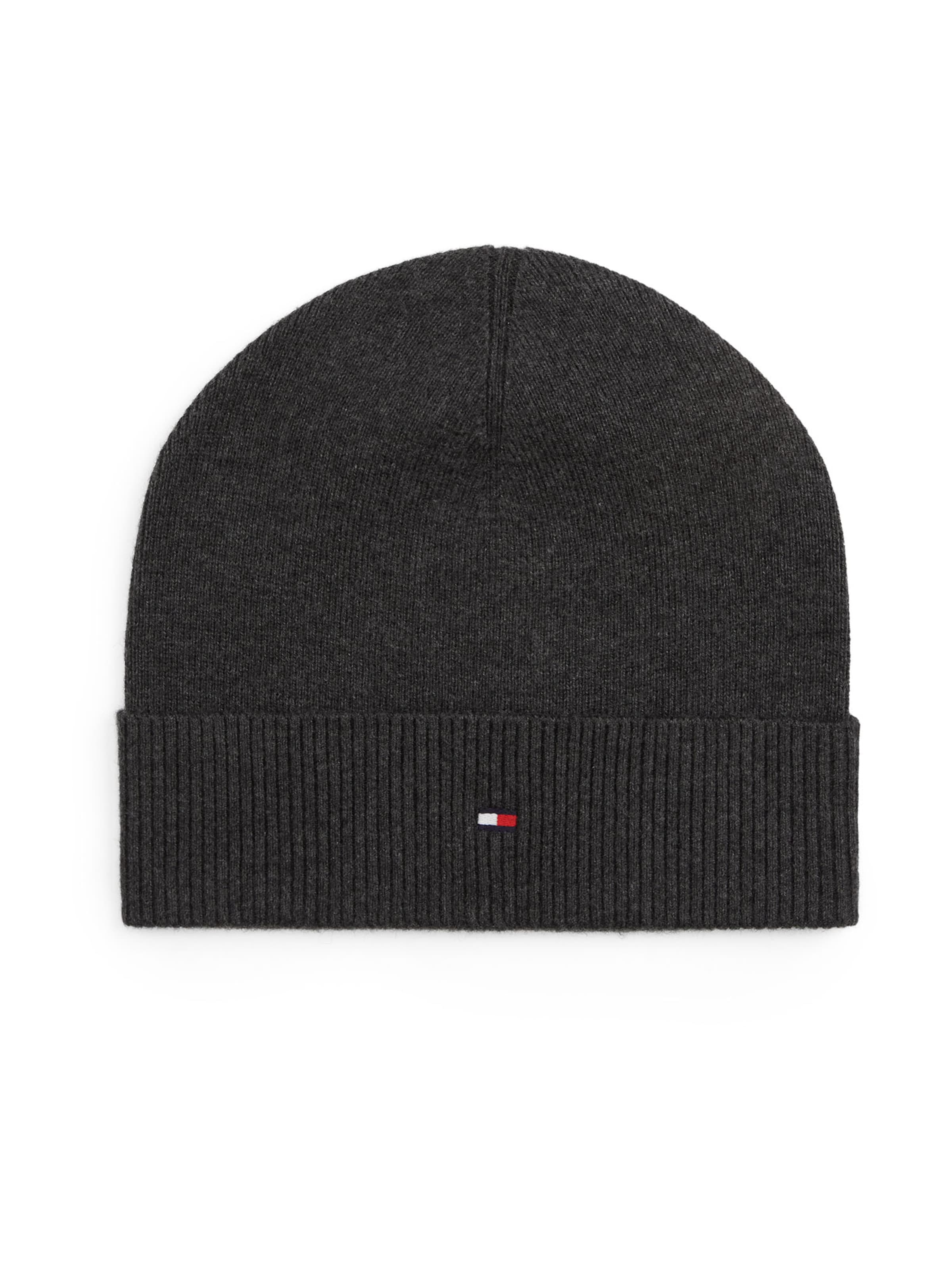 Bonnet TOMMY HILFIGER en noir : devant