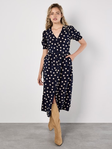 Robe ' ' Apricot en bleu