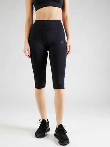 4F Skinny Sporthose in Schwarz: predná strana