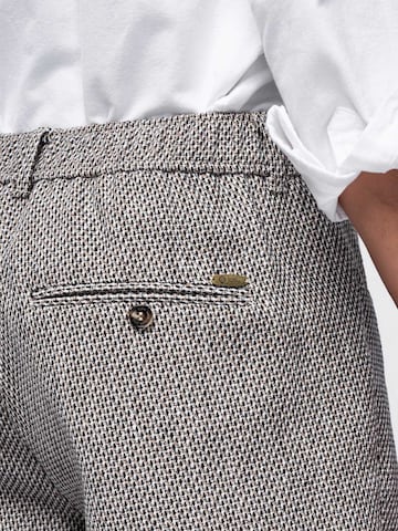 Regular Pantalon chino Ombre en noir