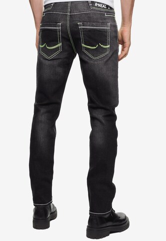 Rusty Neal Regular Jeans 'TOYAMA' in Zwart