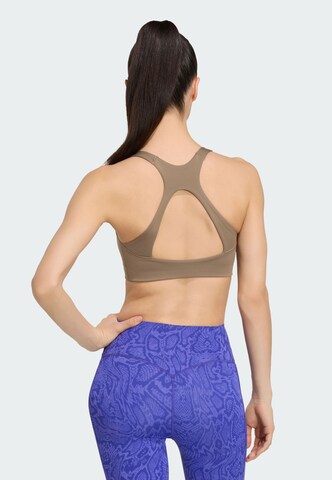 ADIDAS PERFORMANCE - Soutien Bustier Soutien de desporto 'Optime' em verde