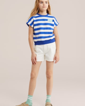 WE Fashion Trui in Blauw