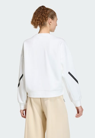 ADIDAS SPORTSWEAR Athletic Sweatshirt 'Z.N.E.' in White