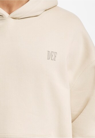 DEF Sweatshirt 'Statue' in Beige