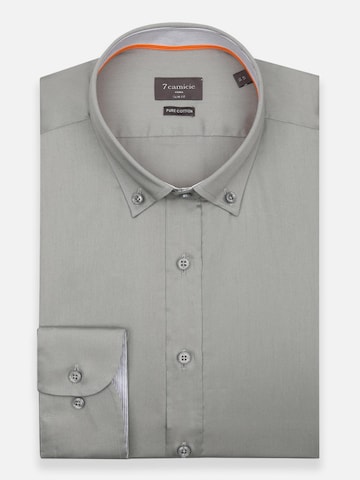 7Camicie Slim Fit Businesshemd 'Leonardo'‌‌‌‌‌‌ in Grau