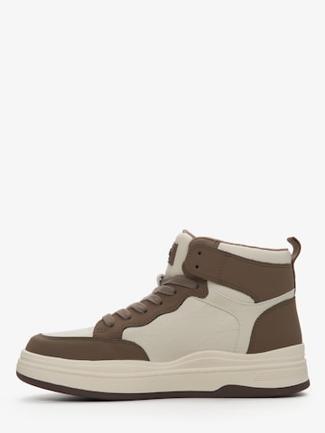 Estro Sneakers hoog '22-889' in Beige