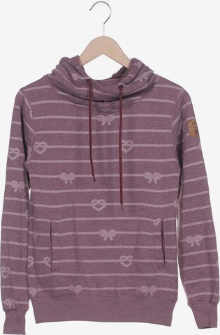Derbe Sweatshirt & Zip-Up Hoodie in S in Purple: front