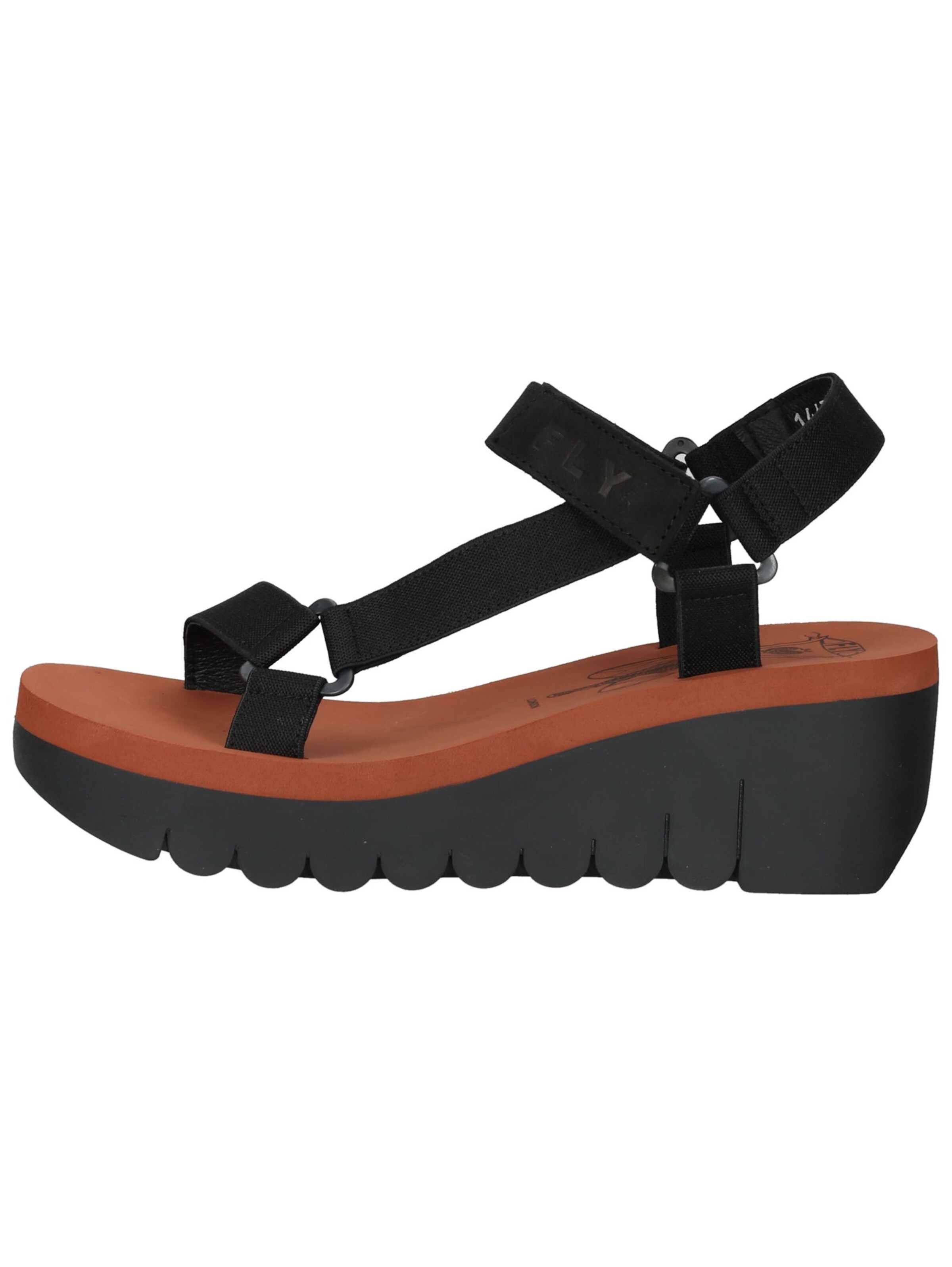 FLY LONDON Sandale in Schwarz