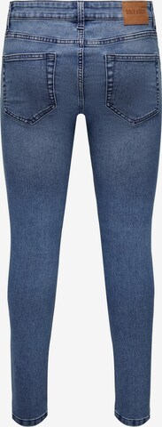 Skinny Jeans 'WARP' di Only & Sons in blu