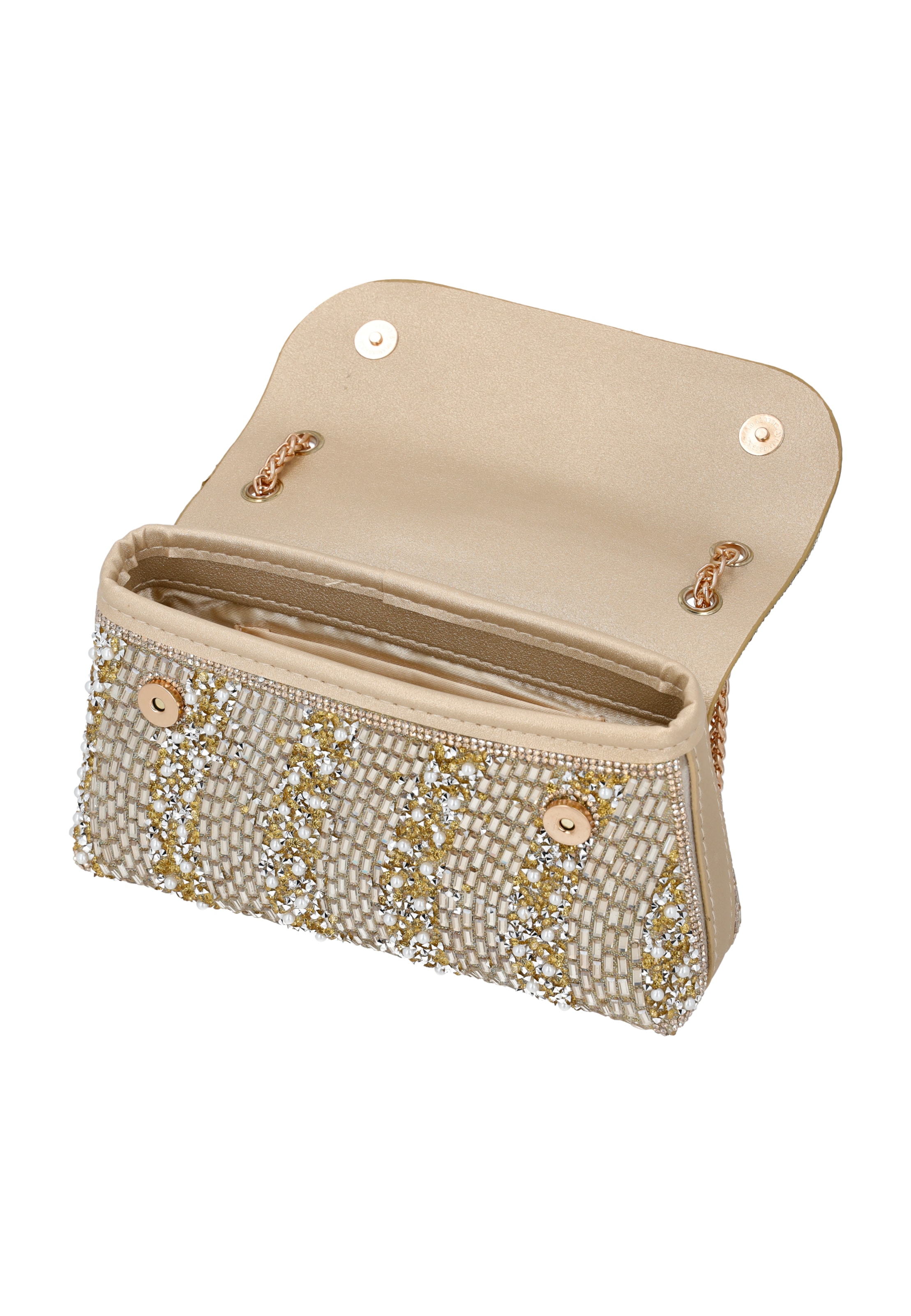 Sac bandoulière faina en or