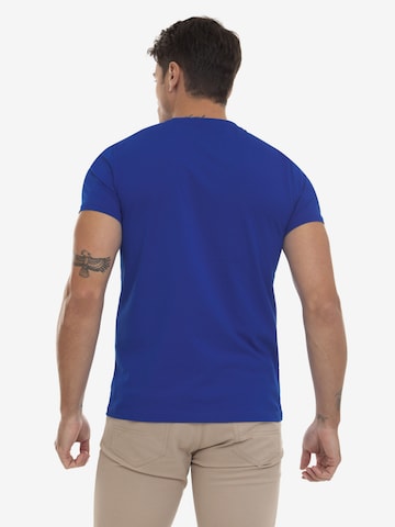 Sir Raymond Tailor Shirt 'Jaime' in Blauw