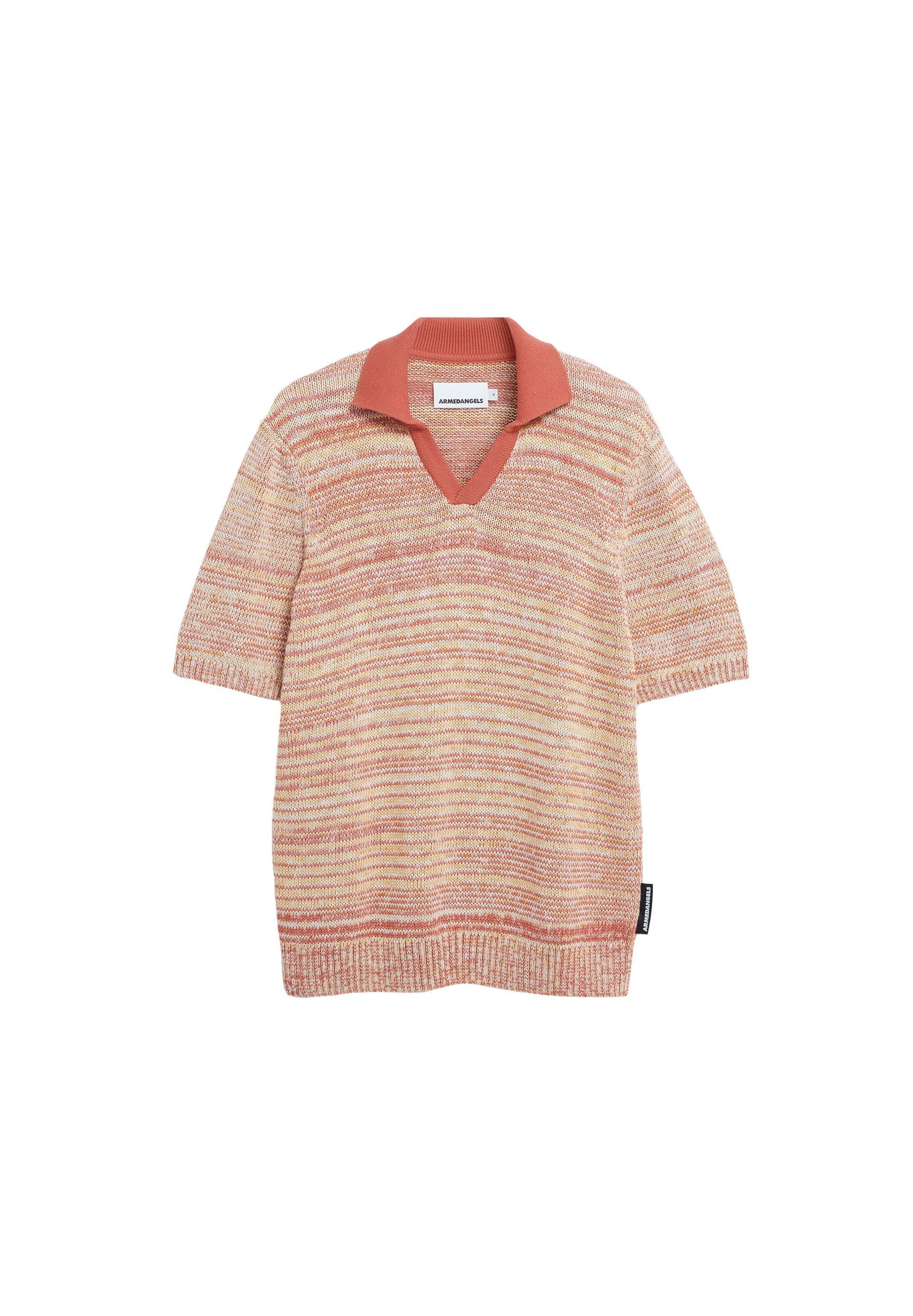 ARMEDANGELS Strickpolo YARNMIX in Mischfarben: Vorderseite
