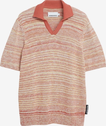 ARMEDANGELS Strickpolo YARNMIX in Mischfarben: Vorderseite