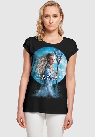 T-shirt 'Aquaman - Queen Of Atlanna' ABSOLUTE CULT en noir : devant