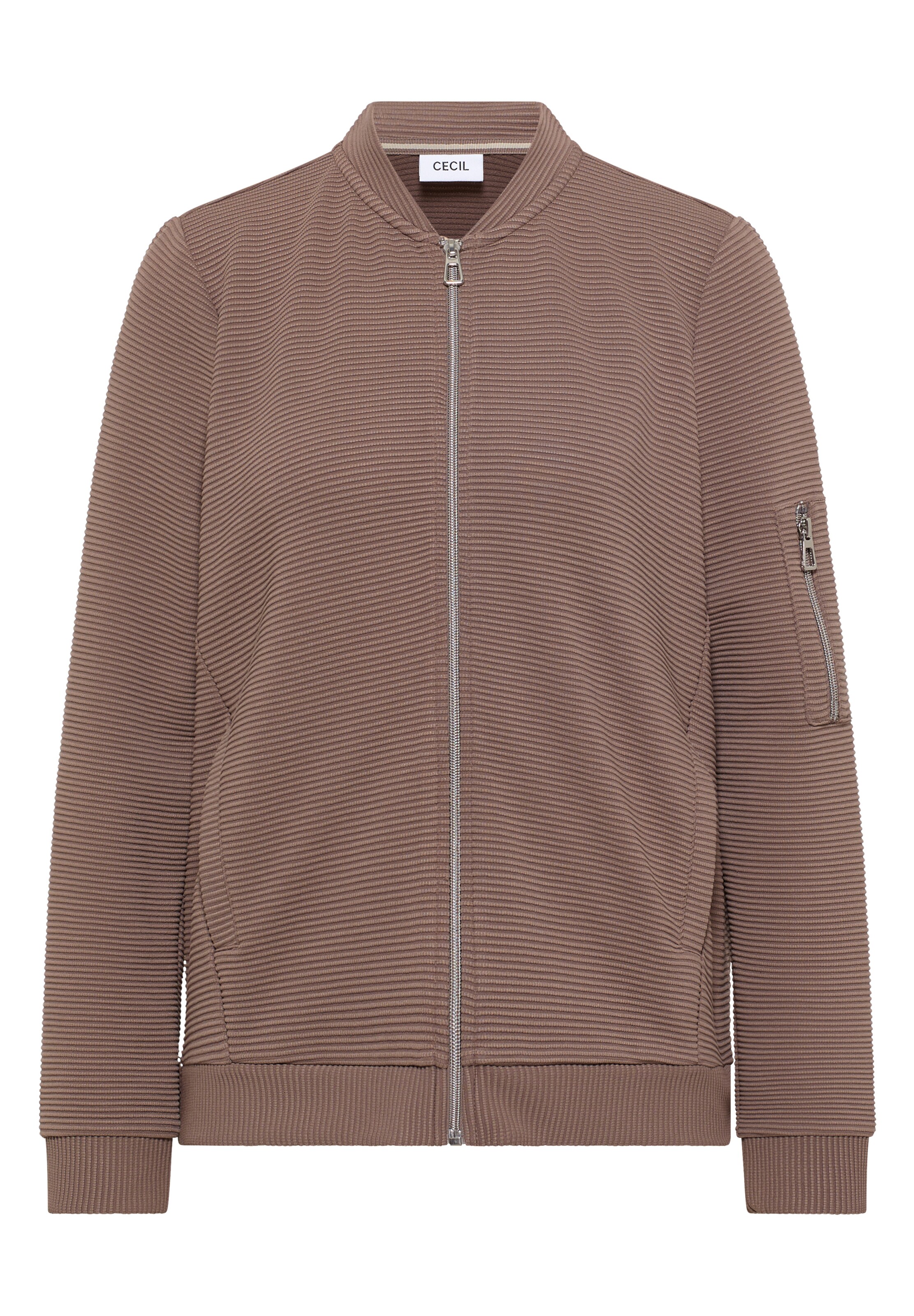 CECIL Between-Season Jacket in Brown: front