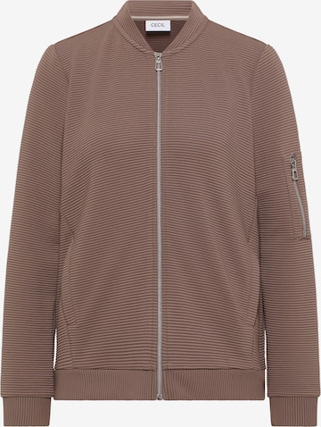 CECIL Übergangsjacke in Braun: Vorderseite