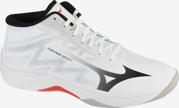 MIZUNO Sportschuh 'Mizuno Lightning Select Mid' in Weiß: Vorderseite