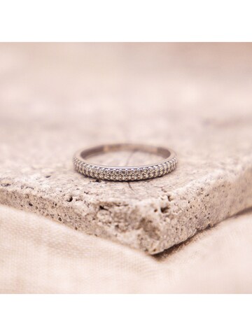 Bague Fascination by Ellen K. en blanc