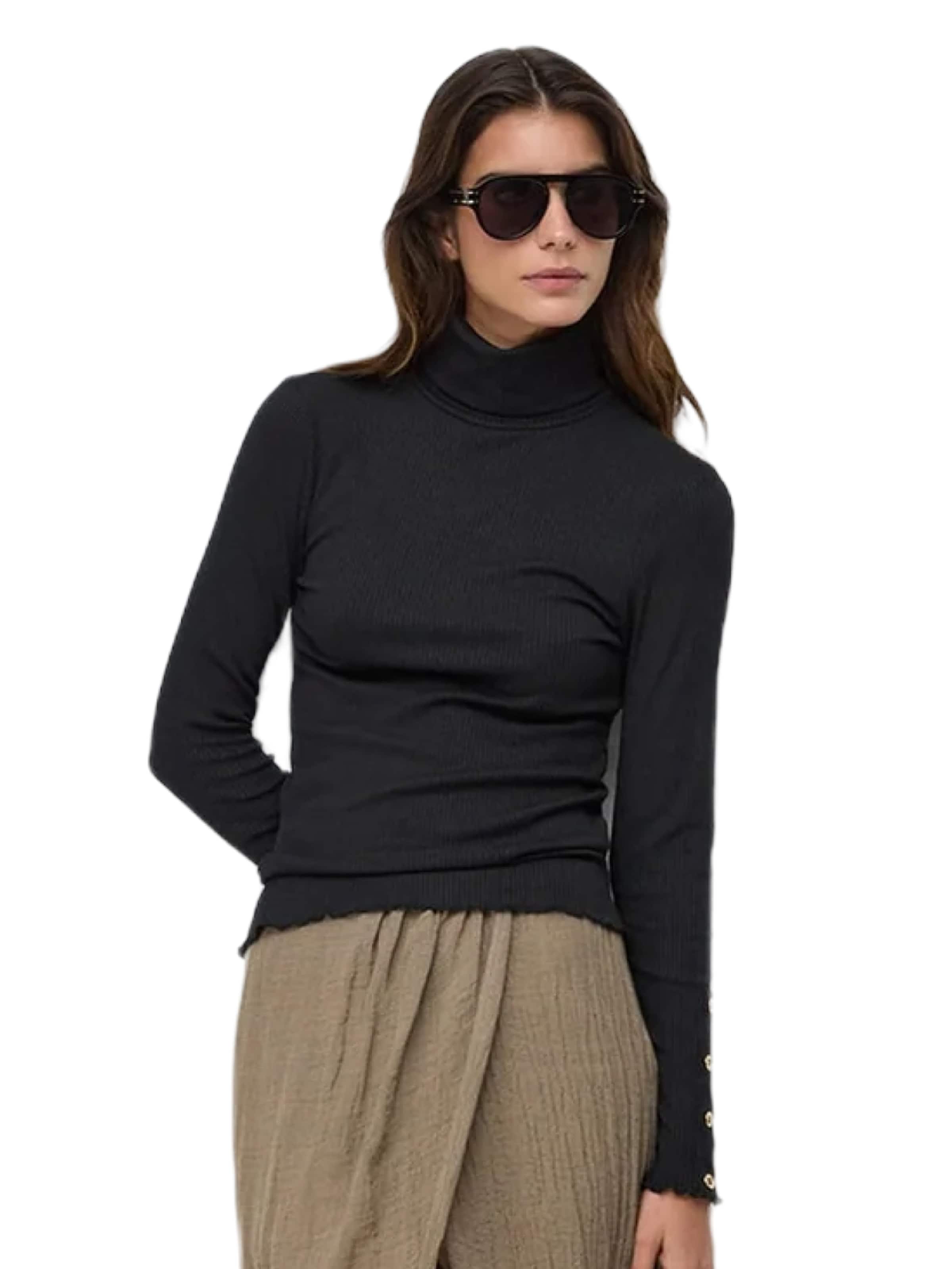 No Matter What Shirt in Schwarz: Vorderseite