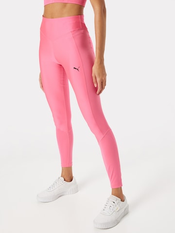 PUMA Toiminnalliset housut 'Fit Eversculpt' värissä vaaleanpunainen: edessä