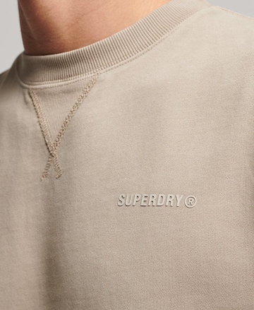 Sweat-shirt 'Code' Superdry en gris